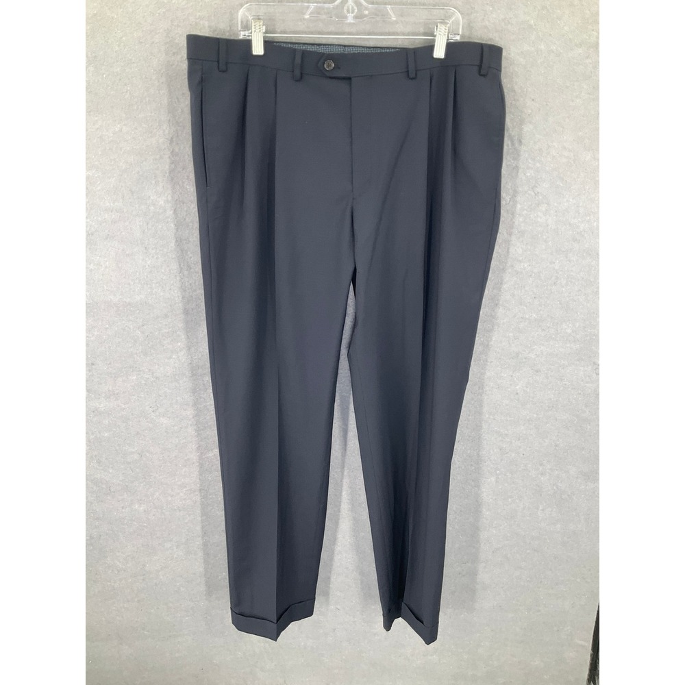 Lauren‎ Ralph Lauren Mens High Performance Wool Pleated Dress Pants 40W 30L